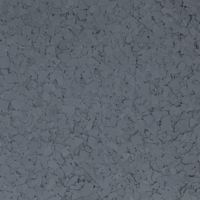 Graphite Torginol color flake blend for garage floor coatings