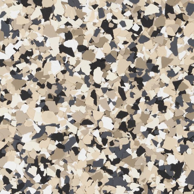 Loon Torginol color flake blend for garage floor coatings