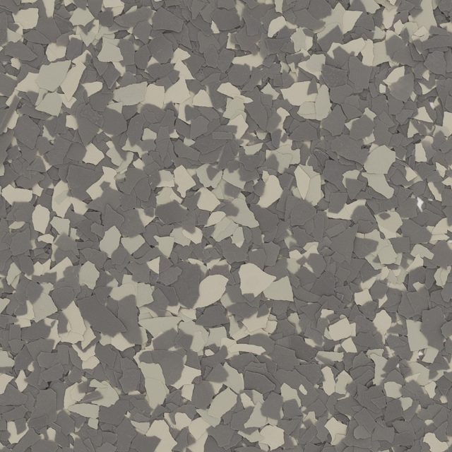 River Rock Torginol color flake blend for garage floor coatings