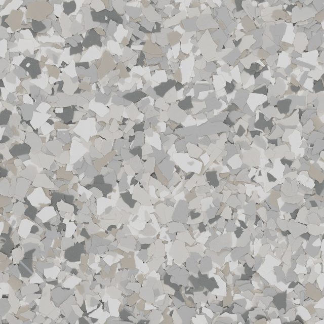 Rocky Ridge Torginol color flake blend for garage floor coatings