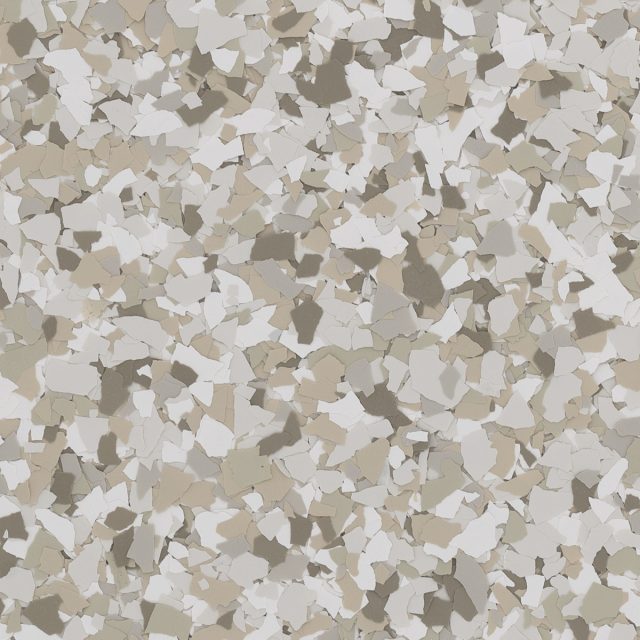 Trailmix Torginol color flake blend for garage floor coatings
